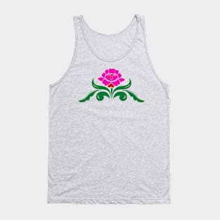 Colourful Flower Tank Top